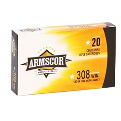 armscor-precision-308-winchester-ammo-147-grain-fmj-50170||