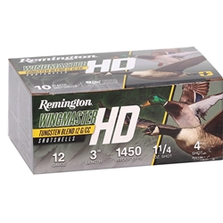 remington-wingmaster-12-gauge-ammo-3-1-1-4-oz-4-shot-tungsten-alloy-shot-rw124||