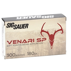 Sig Sauer Venari SP 270 Winchester 130 Grain Soft-Point Hunting