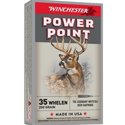 winchester-power-point-35-whelen-ammo-200-grain-jacketed-soft-point-x35w||