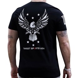 target-sports-usa-short-sleeve-t-shirt-mens-eagle-print-tsusatshirt||