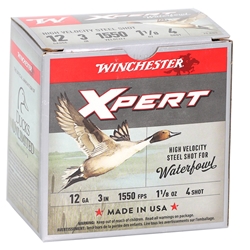 winchester-super-x-xpert-hv-12-gauge-ammo-3-1-1-8-oz-4-steel-shot-wex1234||