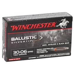 winchester-ballistic-silvertip-30-06-springfield-ammo-150-grain-polymer-tip-sbst3006||