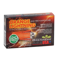 brenneke-orange-lightning-12-gauge-ammo-2-3-4-2-3-oz-293-grain-lead-free-sabot-sl-122oln||