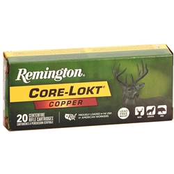 Remington Core-Lokt Copper 300 AAC Blackout Ammo 120 Grain Hollow Point