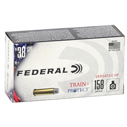federal-train-protect-38-special-ammo-158-grain-versatile-hollow-point-tp38vhp1||