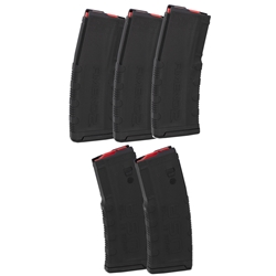 amend2-mod-2-ar-15-223-remington-5-56-nato-magazine-30-rounds-anti-tilt-super-follower-polymer-matte-black-5-pack-556mod2blk30-05||