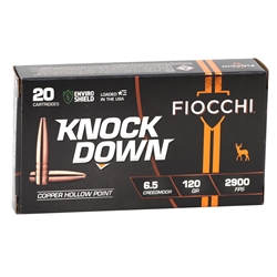 fiocchi-knock-down-6-5-creedmoor-ammo-120-grain-hollow-point-65cmcha||