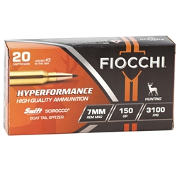 fiocchi-hyperformance-7mm-remington-magnum-ammo-150-grain-boat-tail-spitzer-7rmsca||