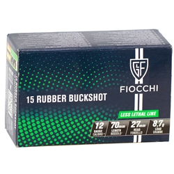 fiocchi-exacta-12-gauge-ammo-2-3-4-15-pellet-rubber-buckshot-case-12lerb10||