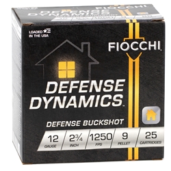 fiocchi-defense-dynamics-12-gauge-ammo-2-3-4-9-pellets-lead-shot-12ex9p||