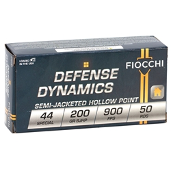 fiocchi-defense-dynamics-44-special-ammo-200-grain-semi-jacket-hollow-point-44sa500||