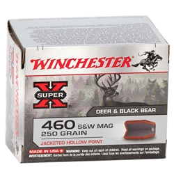 winchester-super-x-460-sw-magnum-ammo-250-grain-jhp-x460sw||