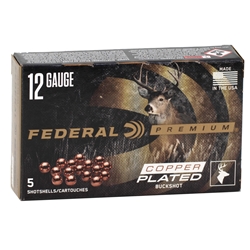 Federal AmmunitionFederal Premium Vital-Shok 12 Gauge Ammo 2-3/4" #1 Buckshot Lead