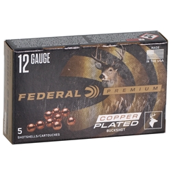 Federal AmmunitionFederal Premium Vital-Shok 12 Gauge Ammo 2-3/4" #00 Buckshot 9 Pellets