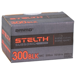 ammo-inc-stelth-300-blackout-ammo-220-grain-tmj-200-cartridges-300b220tmc-stl-a200||