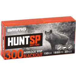 ammo-inc-hunt-sp-300-blackout-ammo-150-grain-interlock-300b150sp-a20||