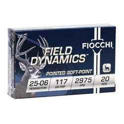 fiocchi-field-dynamics-25-06-remington-ammunition-117-grain-pointed-soft-point-2506b||