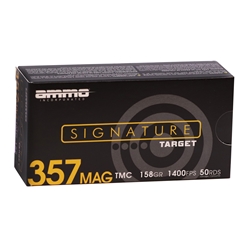 ammo-inc-signature-357-mag-ammunition-158-grain-total-metal-case-357158tmc-a50||