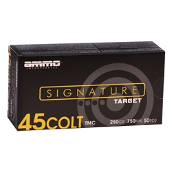 ammo-inc-signature-45-colt-ammunition-250-grain-total-metal-case-45c250tmc-a50||