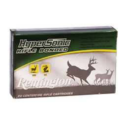 remington-hyper-sonic-rifle-bonded-30-06-springfield-ammunition-180-grain-bonded-pointed-soft-point-prh3006c||