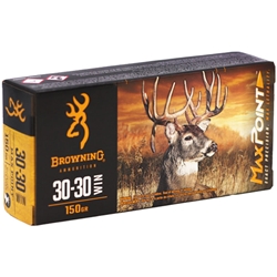 browning-max-point-30-30-winchester-ammunition-150-grain-polymer-tip-b192130302||