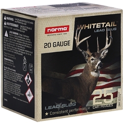 norma-whitetail-20-gauge-ammunition-234-78-oz-lead-slug-1198043420||