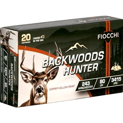 fiocchi-backwoods-hunter-243-winchester-ammunition-80-grain-copper-hollow-point-243bhc||