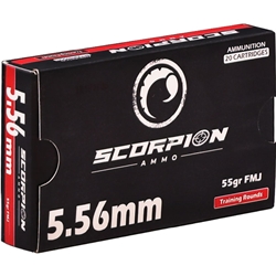 scorpion-556mm-ammunition-55-grain-full-metal-jacket-556055fmj-t20||