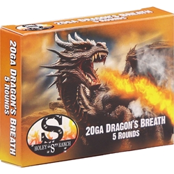 holey-s-ranch-dragons-breath-20-gauge-ammunition-incendiary-metal-compound-hsr20dragon||
