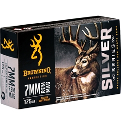 browning-silver-series-7mm-remington-magnum-ammunition-175-grain-plated-soft-point-b192600071||