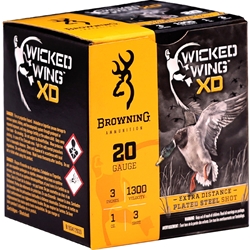 browning-wicked-wing-xd-20-gauge-ammo-3-1oz-3-plated-steel-shot-b193412033||