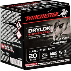 winchester-drylok-super-steel-20-gauge-ammo-2-34-3-4-oz-2-steel-shot-xs202||