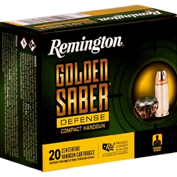 remington-golden-saber-380-auto-ammo-102-grain-brass-jacketed-hollow-point-27615||