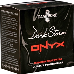 gamebore-dark-storm-onyx-12-gauge-ammo-234-1oz-75-diamond-shot-12klamdsonyx7528p||