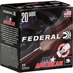 federal-all-american-20-gauge-ammo-234-78oz-212dram-75leadshot-faa2075||
