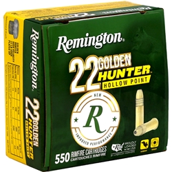 remington-golden-hunter-22lr-ammo-40-grain-plated-hollow-point-vp-r21253||