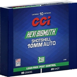 cci-pest-control-10mm-auto-ammo-95-grain-8-bismuth-shot-3710b||