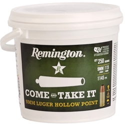 remington-come-take-it-9mm-ammo-115-grain-jacketed-hollow-point-bucket-r23739||
