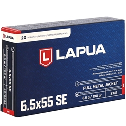 lapua-65x55mm-ammo-100-grain-full-metal-jacket-4316033||