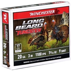 winchester-long-beard-20-gauge-ammo-3-1-916-oz-9-tungsten-shot-lbt2039||