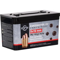 prvi-partizan-rangemaster-9mm-ammo-124-grain-full-metal-jacket-mini-can-pprm9p||