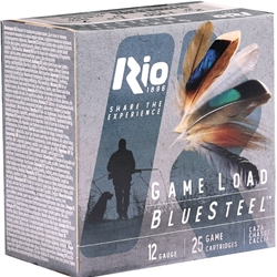 Rio Game Load 12 Gauge Ammo 2 3/4&amp;quot; 1 1/8 oz #7 Steel Shot - GLBS327