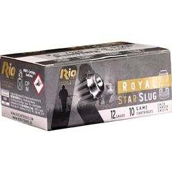 Rio Royal Star 12 Gauge Ammo 2 3/4&amp;quot; 1 1/8 oz Slug Shot - RSL1210