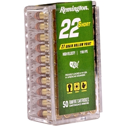 remington-22-short-ammo-27-grain-copper-hollow-point-r21003||