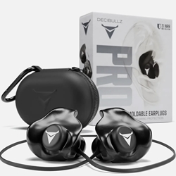 decibullz-pro-thermofit-moldable-earplugs-plg2-pro-pack-blk||