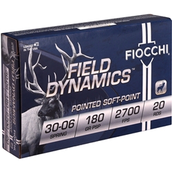 fiocchi-field-dynamics-30-06-springfield-ammo-180-grain-pointed-soft-point-3006d||
