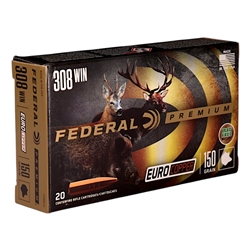 Federal Premium 308 Winchester Ammo 150 Grain Polymer Tip (Lead-Free) - P308CXI