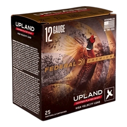 Federal Premium Upland High Velocity 12 Gauge Ammo 2 3/4" 1 3/8 oz #6 Copper-Plated Lead Shot - P138 6
