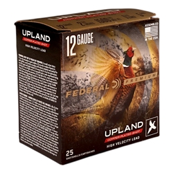 Federal Premium Upland 12 Gauge Ammo 2 3/4" 1 3/8 oz #5 Copper-Plated Lead Shot - P138 5
